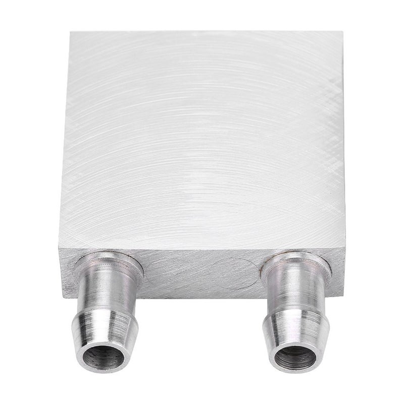 40x80x12mm Aluminum Water Cooling Block Efficient Liquid Cooler Heat Sink for PC Laptop Industrial Control Cabinet - Image 2