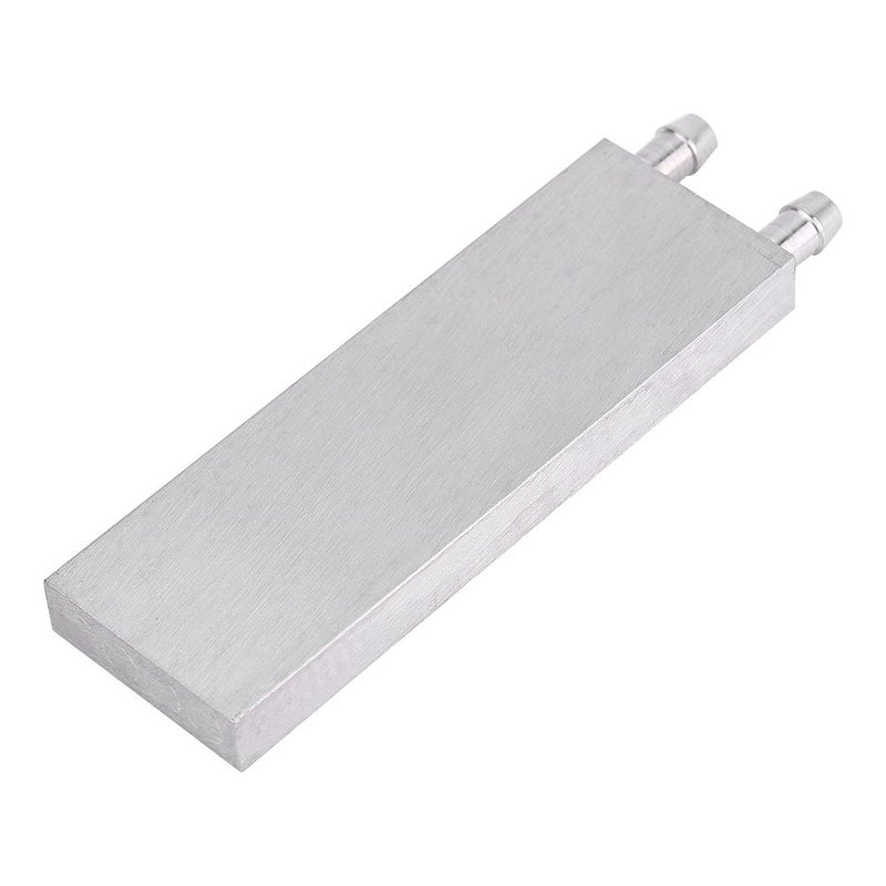 40x80x12mm Aluminum Water Cooling Block Efficient Liquid Cooler Heat Sink for PC Laptop Industrial Control Cabinet - Image 1