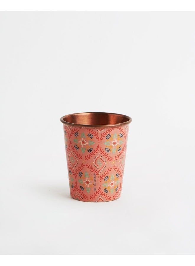 Chumbak Moroccan Tile Copper Tumbler, 300ml - Image 4