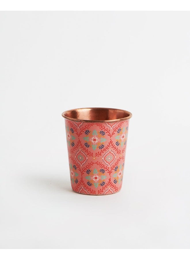 Chumbak Moroccan Tile Copper Tumbler, 300ml - Image 3