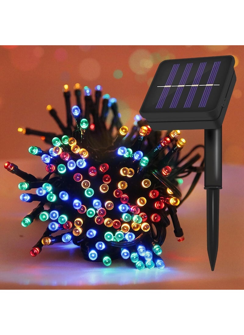 Technosmart Techno Smart Solar 100 LEDs 12 Meters Garden Lighting Decoration Solar Powered LED RGB Light  - Image 1