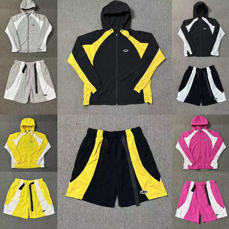 Devil Island 3M Reflective Splicing Functional Windbreaker Soft Shell Hooded Jacket Jacket Men'S Trendy Brand Jacket Women'S Sports - Image 2