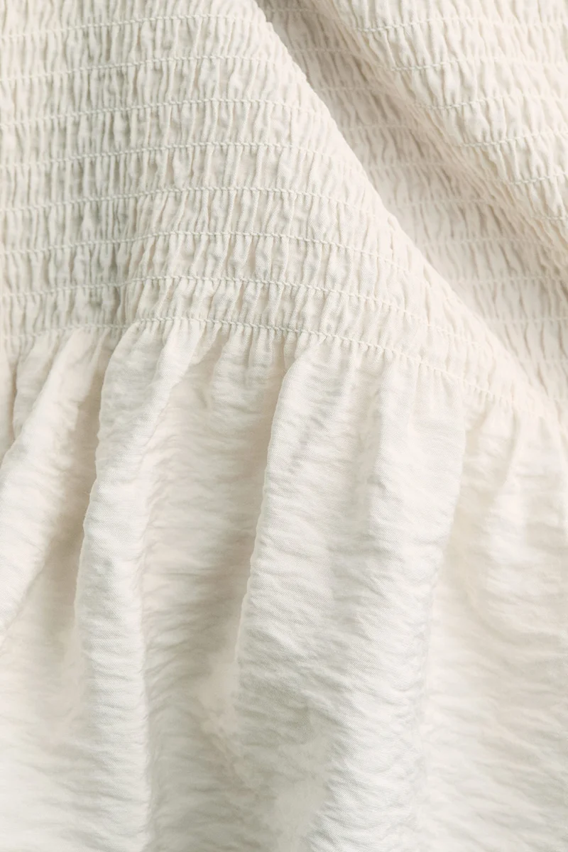 H&M  Flounced crêpe dress for Women | Best Price UAE