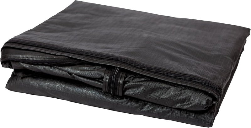 Fire Sense 61311 Vinyl Cover Full Length Outdoor For Patio Heater Pro Series With Reflectors Heavy Duty 10 Gauge Felt Lined Waterproof Weather Resistant With Zipper 34"-39" Round Reflectors - Image 3