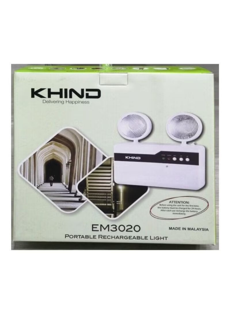 KHIND Emergency light Khind. Portable rechargeable double light. - Image 3