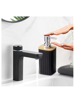 QSHOP QSHOP Soap Dispenser – A Touch of Elegance with Astras Design Soap Dispenser with Shiny Look Adds a Sophisticated Touch to Your Bathroom  - Image 4