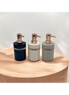 QSHOP QSHOP Soap Dispenser – A Touch of Elegance with Astras Design Soap Dispenser with Shiny Look Adds a Sophisticated Touch to Your Bathroom  - Image 3