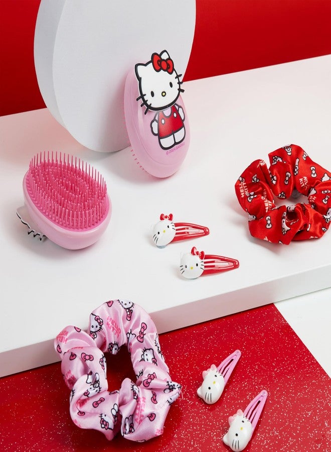 Hello Kitty Detangle Hair Brush for Women, Teenagers, and Girls, Kawaii Hair Accessories - Cute Gifts for Her (Hello Kitty Brush) - Image 5
