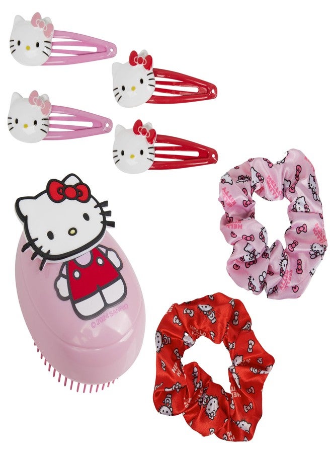 Hello Kitty Detangle Hair Brush for Women, Teenagers, and Girls, Kawaii Hair Accessories - Cute Gifts for Her (Hello Kitty Brush) - Image 4