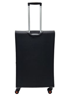 Track Soft Shell Trolley Luggage Set 3 Expandable Lightweight Suitcases With 4 Wheels  - Image 3