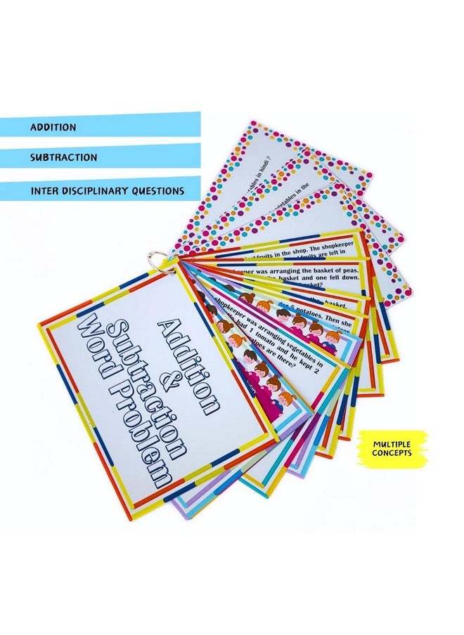nerdnerdy - NerdNerdy SumSmart Math Word Problems/Addition & Subtraction/ 6yrs/Can be Used for Special Education - Image 1