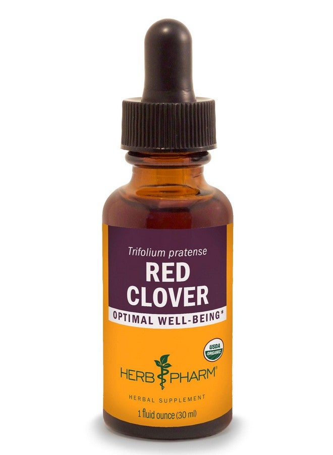 HERB PHARM Certified Organic Red Clover Liquid Extract 1 Fl Oz - Image 2
