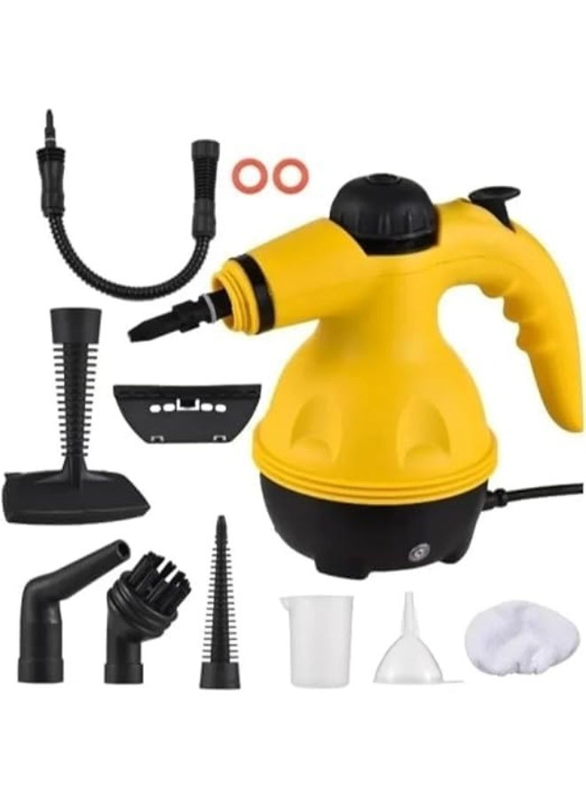 DENX Multi-Purpose Steam Cleaner, 350ml, 1200W, 300kPa Pressure, Yellow, DX2596 - Image 1