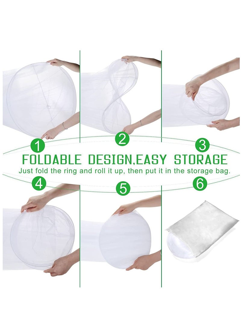 Y&D - Universal Bed Hanging Mosquito Mesh Net Polyester White - Image 1