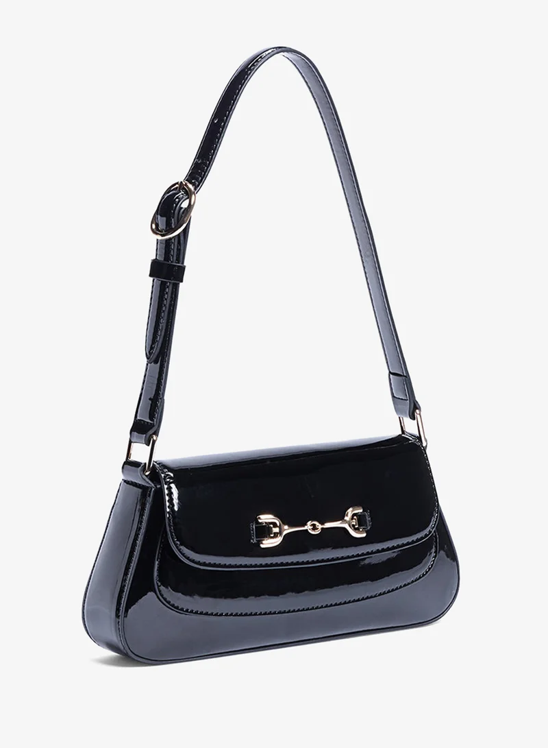 Sam Edelman Black Loraine Shoulder Bag for Women | Best Price UAE
