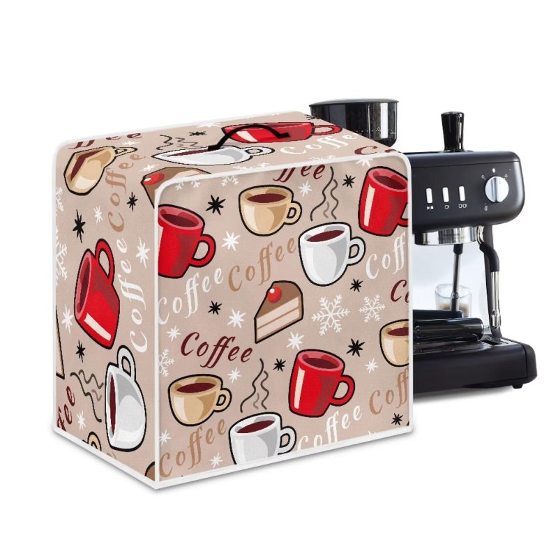 Kathyboom Coffee Cup Covers - Dust Resistant Protective Covers for Coffee Makers, Blender, Mixer, Juice Machine - Dust Proof, Washable - Image 2