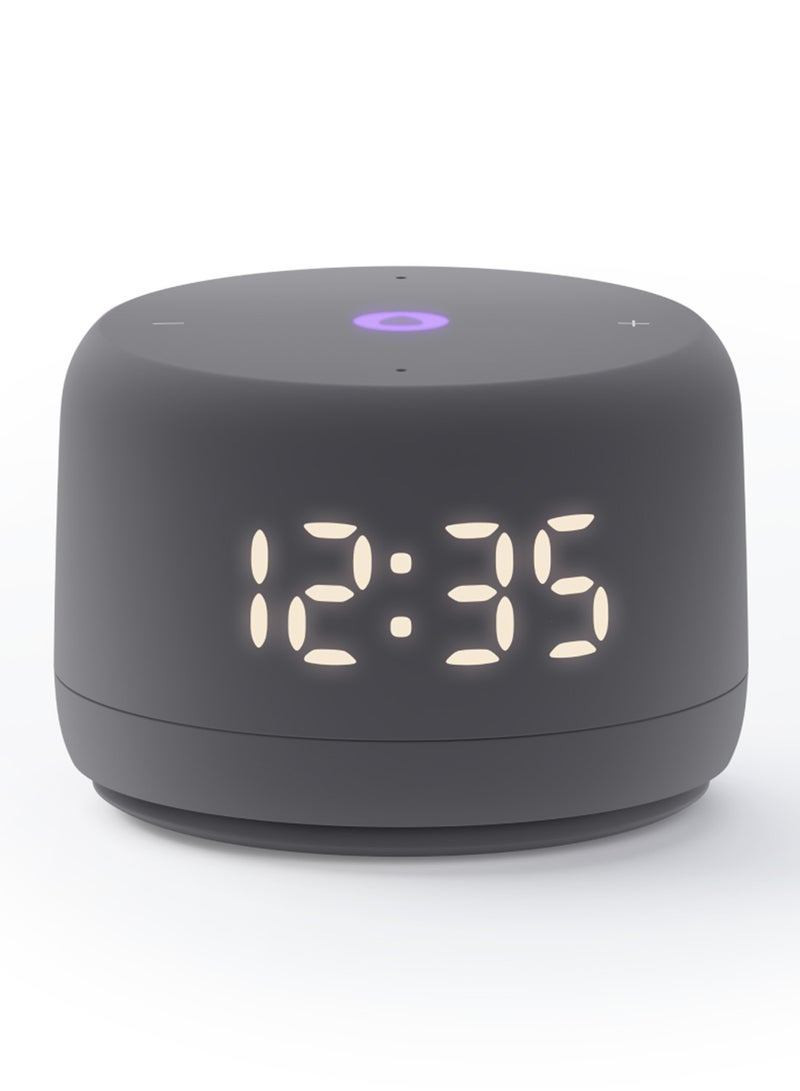 Yasmina Yango Yasmina Lite AI Smart Speaker, Bilingual Arabic & English, Screen-Free Learning, Quran & Stories for Kids, Routine Helper Grey grey - Image 1