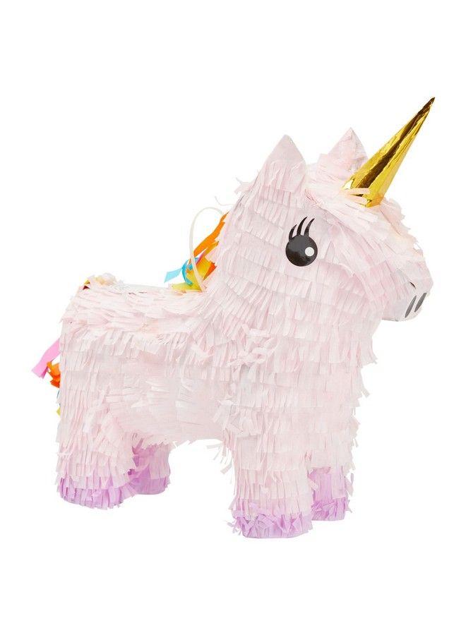 Blue Panda Pink And Purple Unicorn Pinata For Girls Birthday Party Supplies Rainbow Decorations Animal Themed Parties And Celebrations For Kids (Small 13X15.5X5 Inches) - Image 1