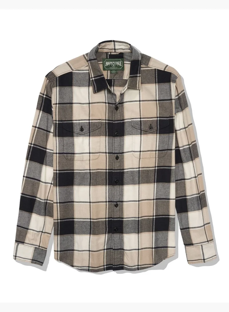 American Eagle AE Super Soft Flannel Shirt