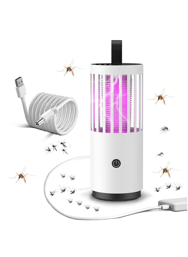 NIBEMINENT Bug Zapper Electric Mosquito Trap, Effective Suction Killer Lamp, Outdoor Fly Insect for Backyard, Terrace, Home, Indoor, and - Image 1
