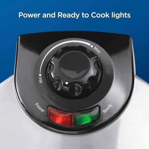 Oster Belgian Waffle Maker, Non-Stick Waffle Iron for Thick, Fluffy Waffles, Easy to Clean - Image 5