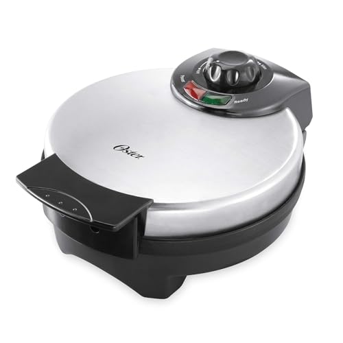 Oster Belgian Waffle Maker, Non-Stick Waffle Iron for Thick, Fluffy Waffles, Easy to Clean - Image 1