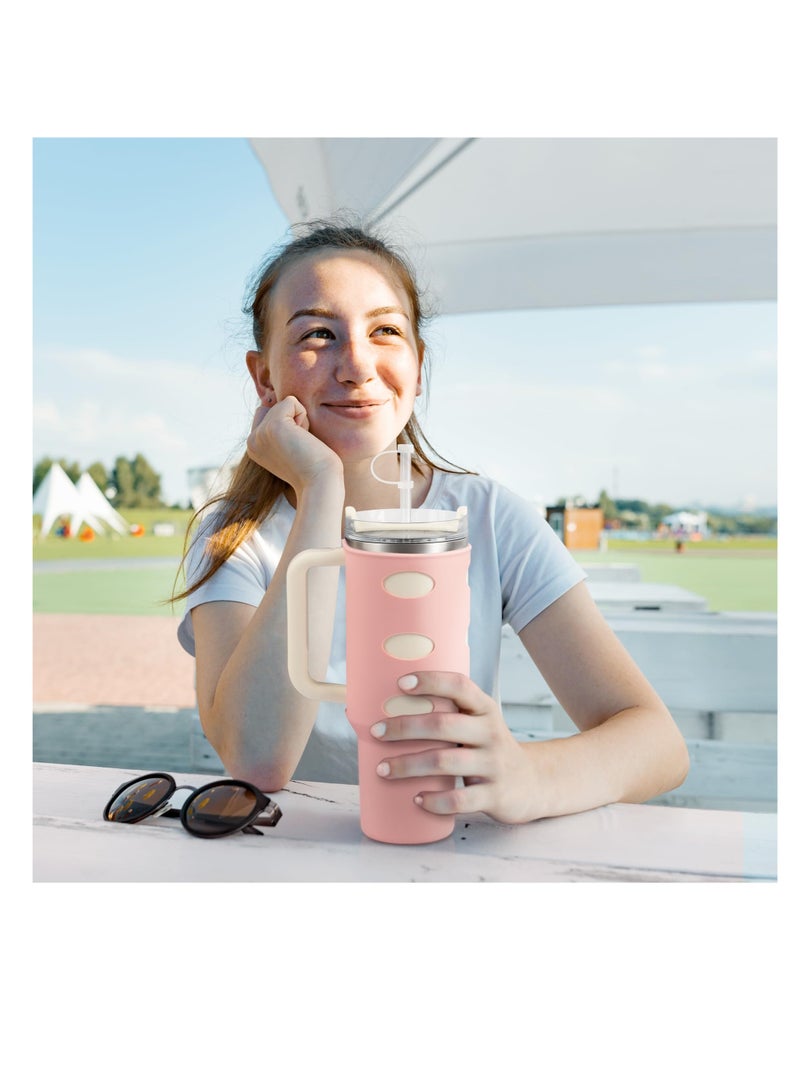 Silicone Boot Set for Stanley Water Bottles and Tumblers, Protective Sleeve for 30 and 40 oz Cups with Handle - Image 2