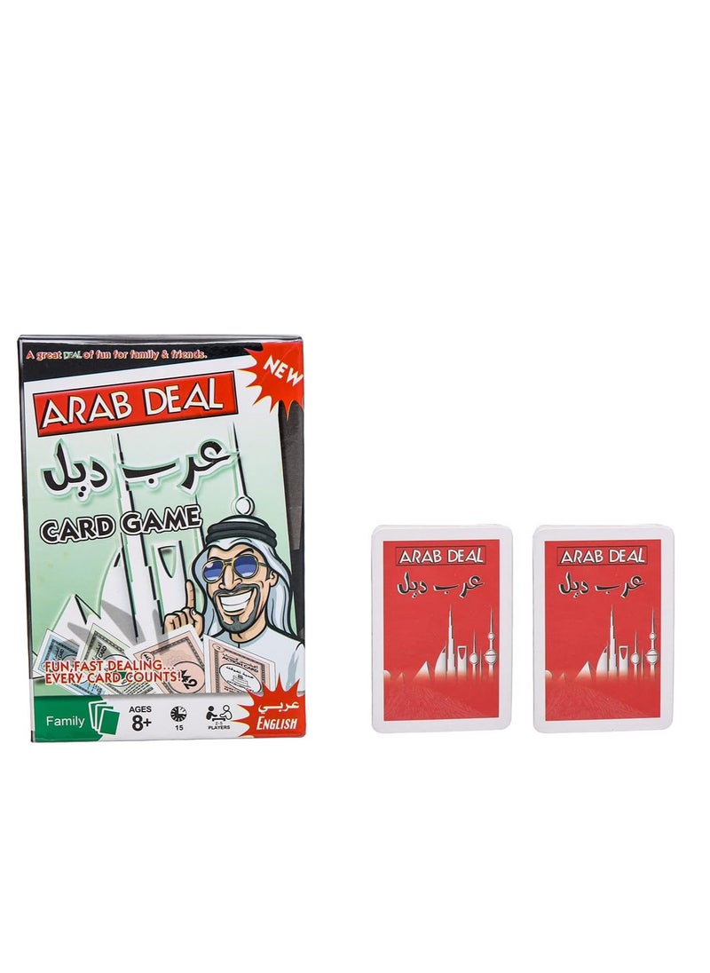 Arab Deal Arab Deal Card Game, 108 Cards, Board Games and Cards, Family Games, Gang Games and Friends. Card game, Family Games, Group Games, Gang Game, Board Games, Playing Cards, Challenge Games, Friends Games, Summer Games, Family Gifts  - Image 3