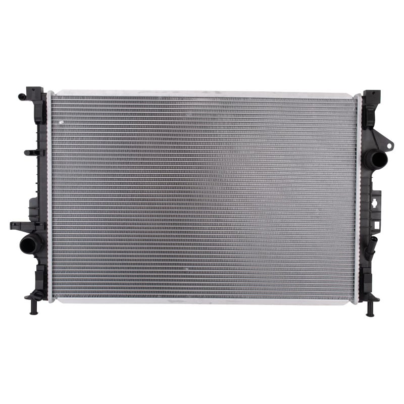 TRQ Radiator Assembly Aluminum Core Plastic Tank 1 Row Compatible with 2014 Ford Escape L4 25L From 30714 Production Date 20152019 Ford Escape L4 25L CU13593