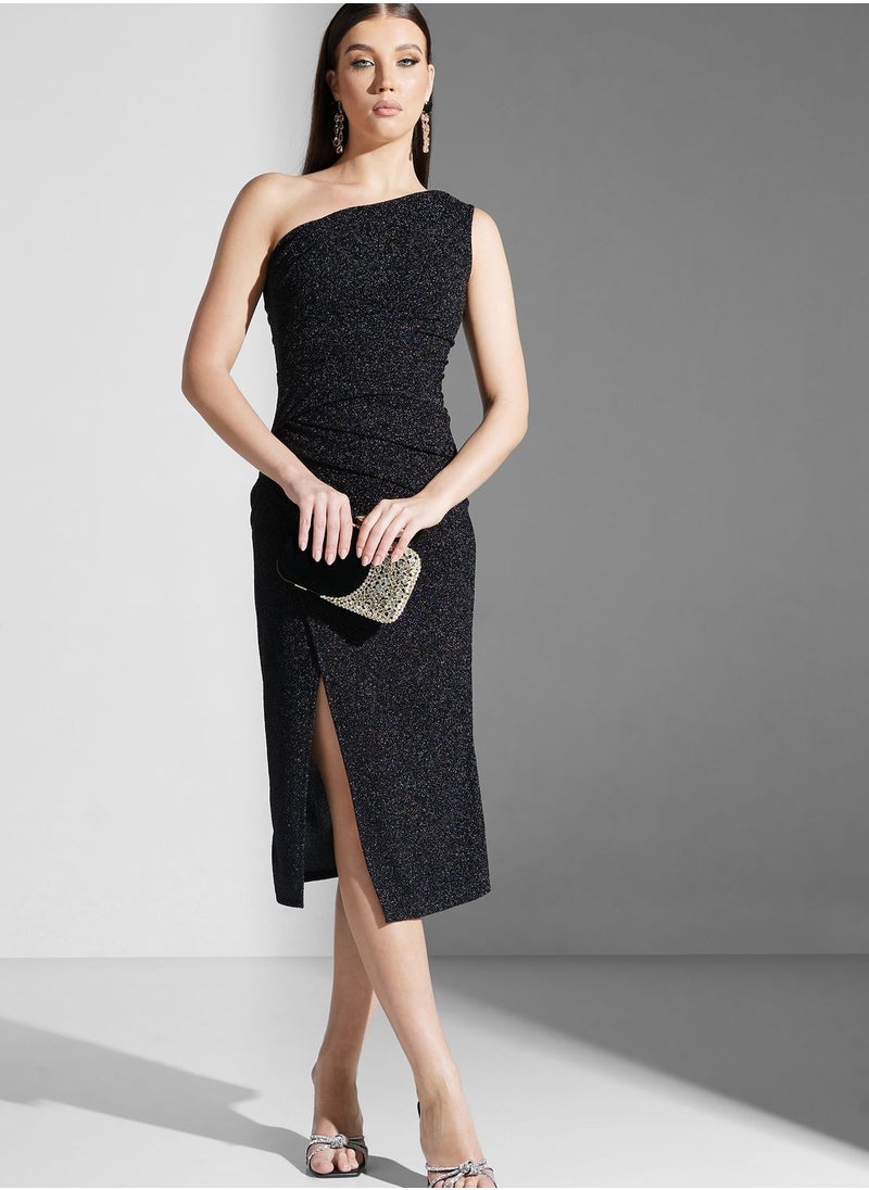 Ella Limited Edition - One Shoulder Shimmer Dress - Image 1