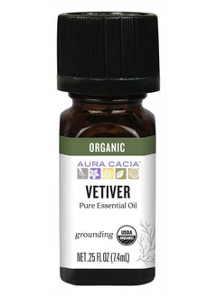 Certified Organic Pure Vetiver Essential Oil, 0.25 fl. Oz - pzsku/ZD6438CC0B1A362008E47Z/45/_/1741117928/653eb7a6-076c-4de7-85c4-00c6e2d7e727