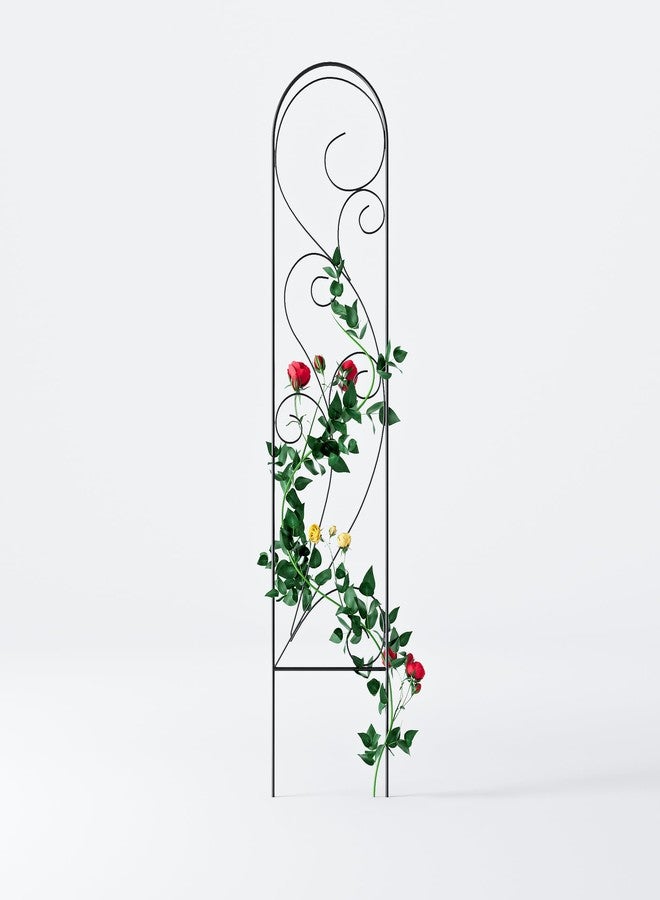 Zhongma 4 Pack 32" Metal Plant Trellis for Potted Plants Climbing,Indoor and Outdoor Fence Plant Support Trellis for Flower and Vagetable - Image 4
