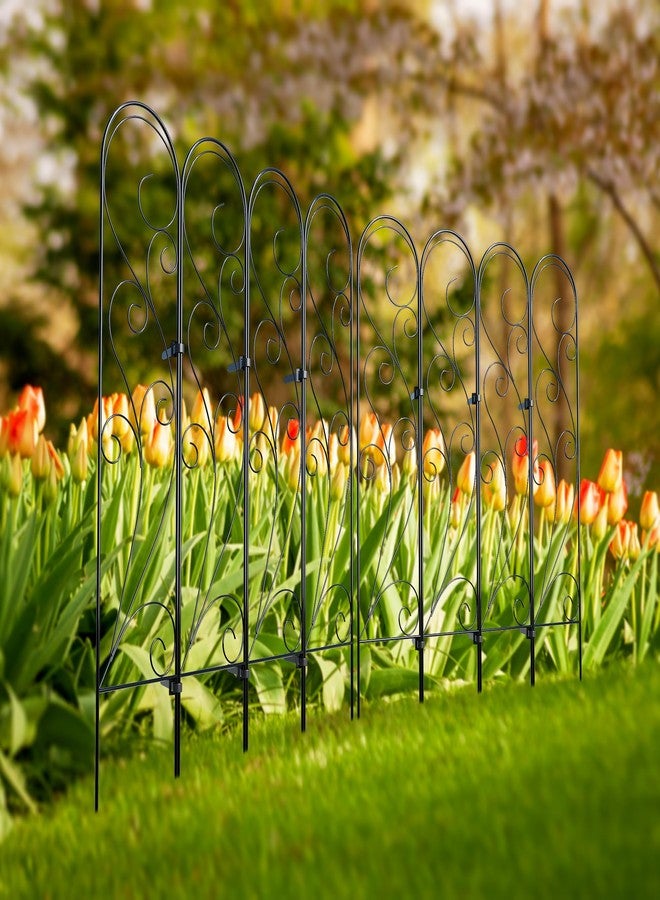 Zhongma 4 Pack 32" Metal Plant Trellis for Potted Plants Climbing,Indoor and Outdoor Fence Plant Support Trellis for Flower and Vagetable - Image 5