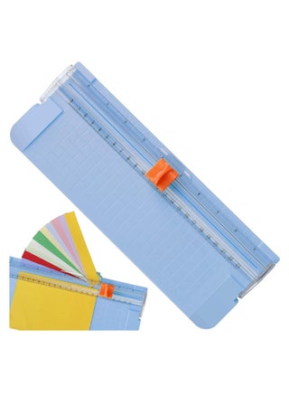 Paper Cutter A5 Trimmer Titanium Scrapbooking Tool with Automatic Security Safeguard and Side Ruler for Label Card Standard Cutting Blue - pzsku/ZD643919920B2E8F65E25Z/45/_/1666380774/4e2812a9-eb3b-4481-b130-688b245deaa8