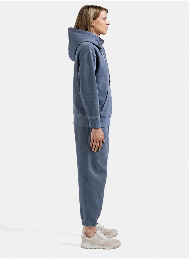 Eden Park Oversized Fit Overdyed Fleece Hoodie  - Image 4