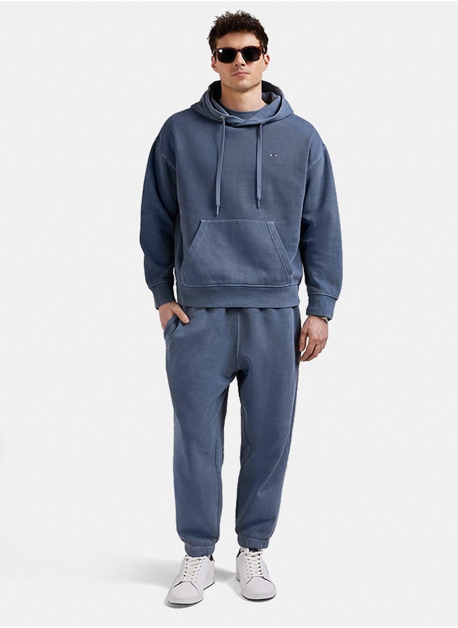 Eden Park Oversized Fit Overdyed Fleece Hoodie  - Image 5