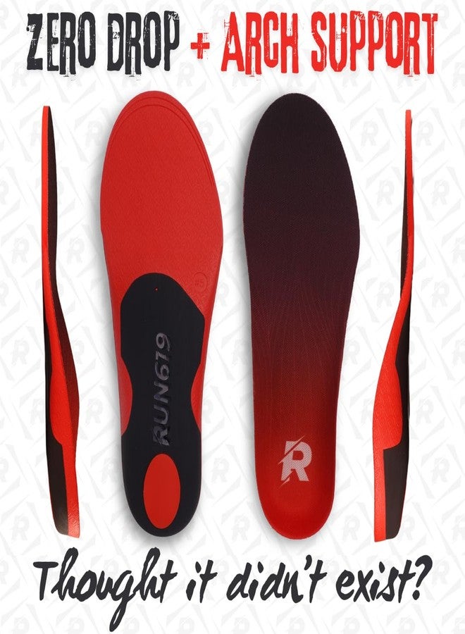 Run 619 MFM Performance Running Insoles | Zero Drop Platform | Medium Arch Support | Customizable Fit | 11 Sizes - Image 3
