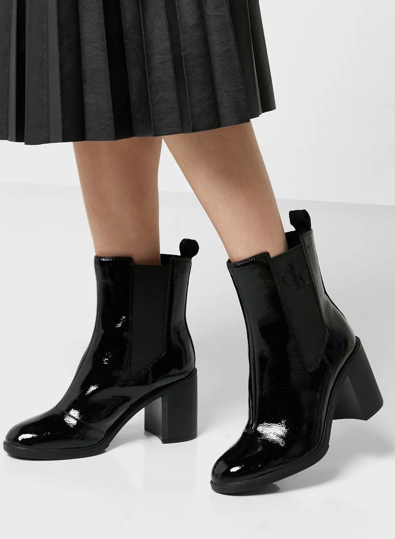CALVIN KLEIN Block Heel Boots
