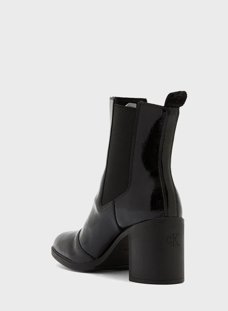 CALVIN KLEIN Block Heel Boots