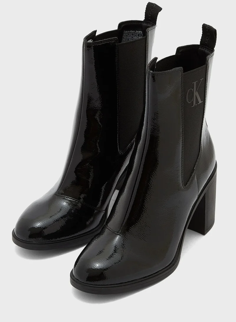 CALVIN KLEIN Block Heel Boots