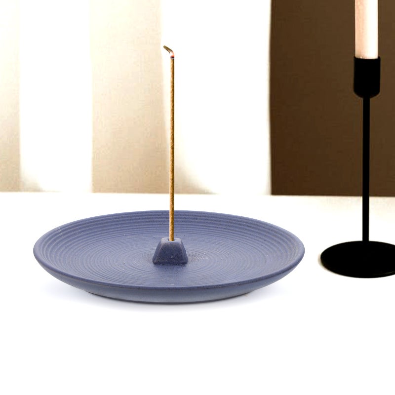 Incense Stick Holder Ceramic Incense Stick Stand Round Incense Stick Holder - Image 4