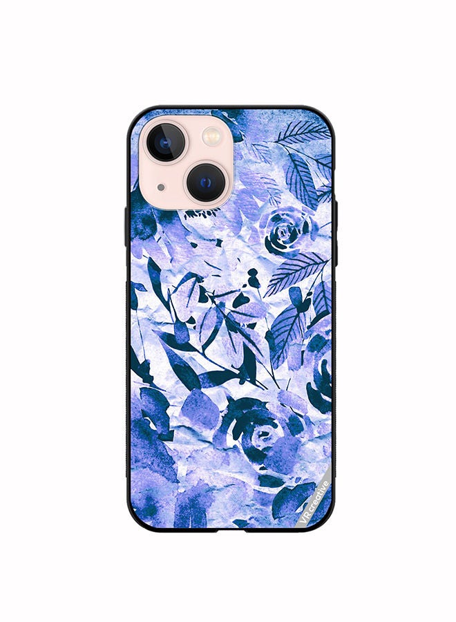 VR CREATIVE Protective Case Cover For Apple iPhone 14 Flower Design Multicolour - Image 1