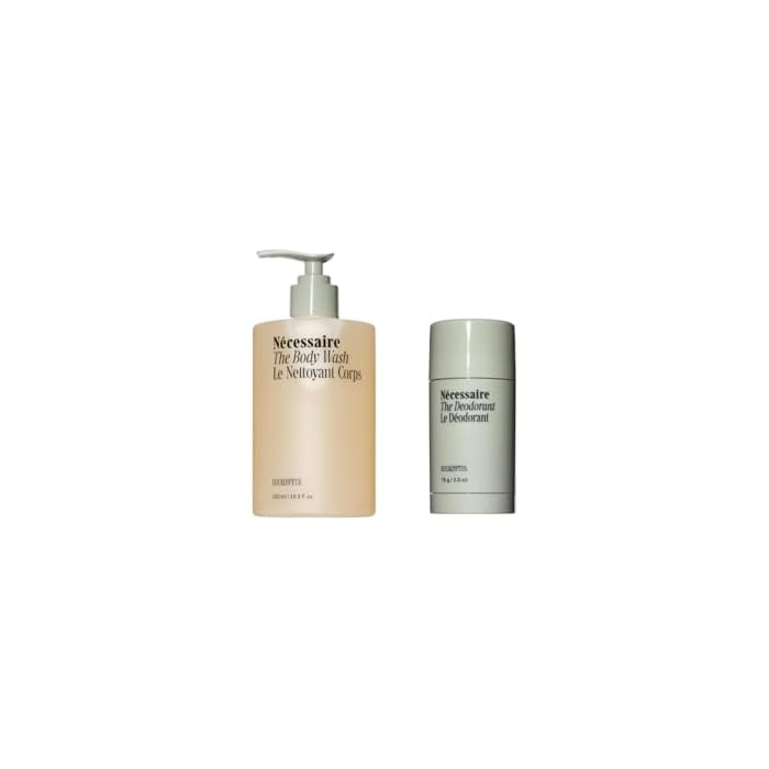 Nécessaire The Body Wash with Pump + The Deodorant Eucalyptus Bundle