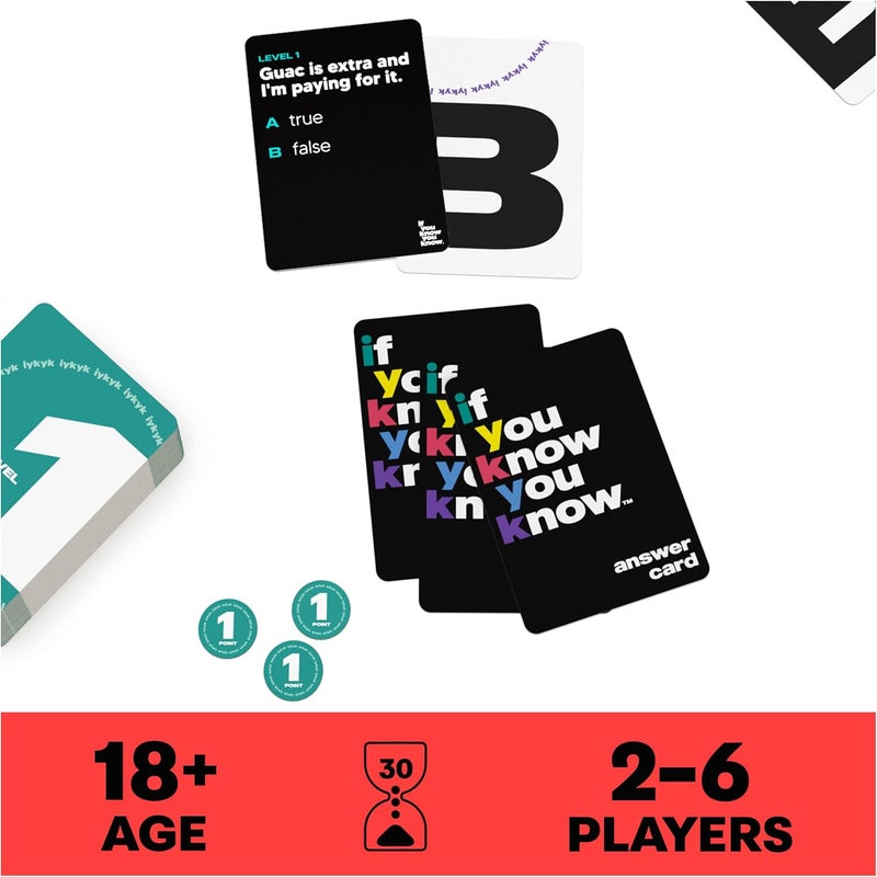 Spin Master Games , If You Know You Know IYKYK Card Game, Adult Party Game for Bachelorette Parties, College, Birthday, for Adults & Teens Ages 18+ - Image 2