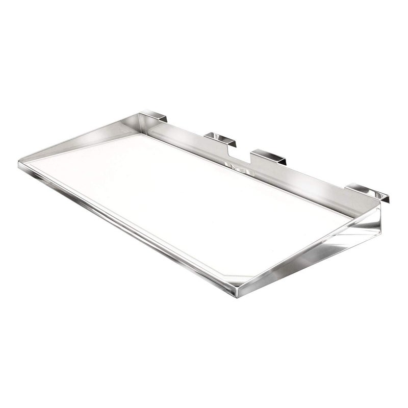 Magma A10-902 Marine Rectangular Grill Serving Tray | 9" x 18" or Larger Grill Surface | Stainless Steel Grill Tray |BBQ Accessory | Portable Grill Accessory