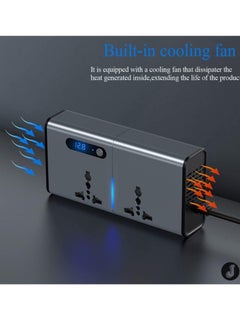JAJEEK "New 200W DC/AC Inverter with USB & Type-C Ports – Power Up On the Go"  - Image 5