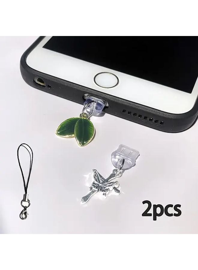 Phone Dust Plug For iPhone 6 14 Pro Max With Lanyard Halloween Christmas Gift - Image 2