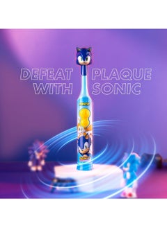 Firefly FIREFLY Clean N' Protect, Sonic The Hedgehog Toothbrush with 3D hygienic Cover, Premium Soft Bristles, Anti-Slip Grip Handle, Battery Included, Ages 3+  - Image 2