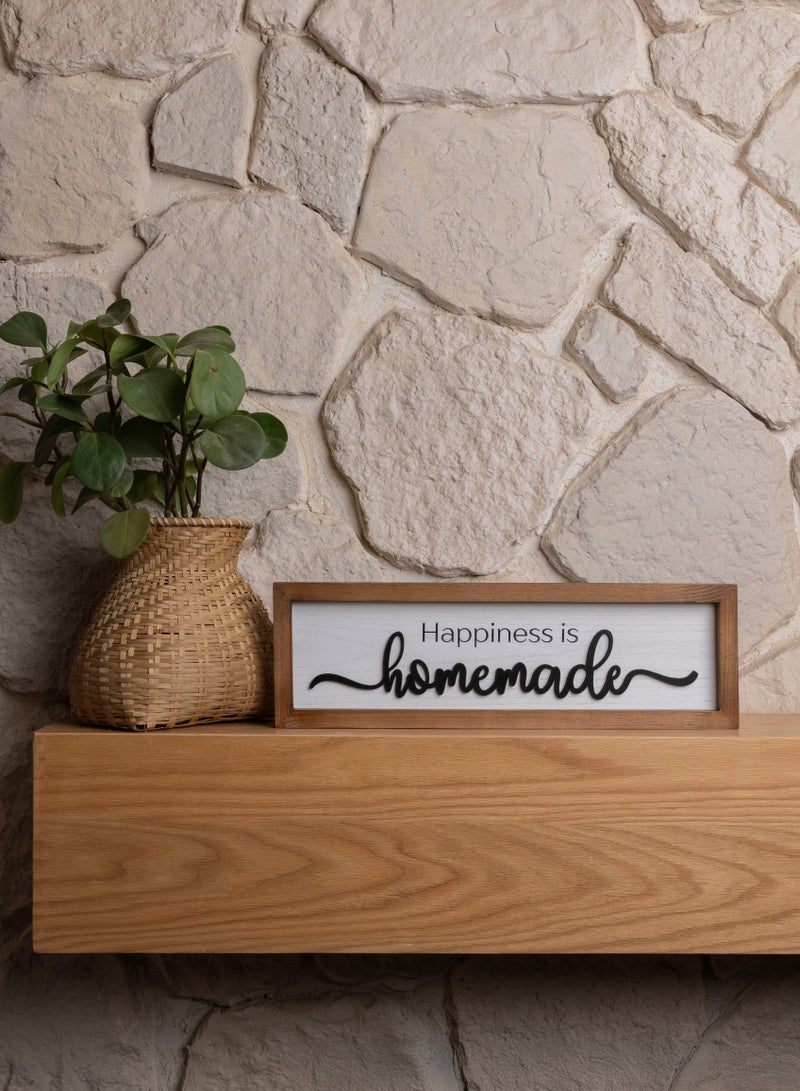 Words Co. Happiness Is Homemade Frame - Image 2