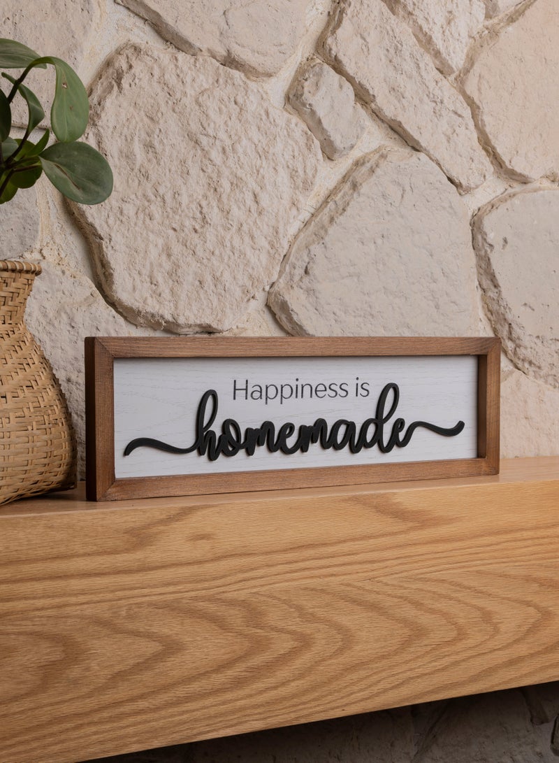 Words Co. Happiness Is Homemade Frame - Image 1